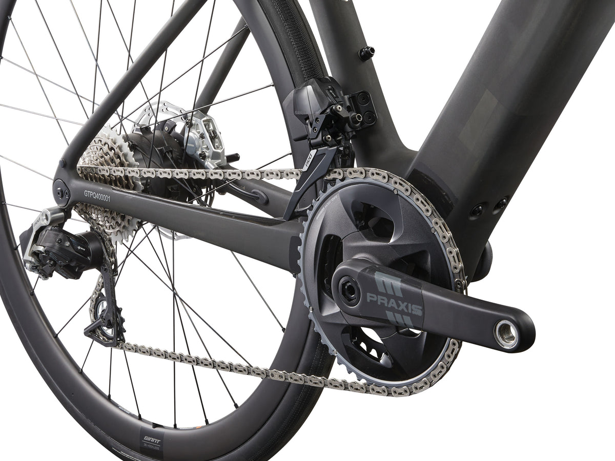 2025 Giant Liv Avail Advanced E+ EL 0 Women's Electric Road Bike - Raw Carbon image 6