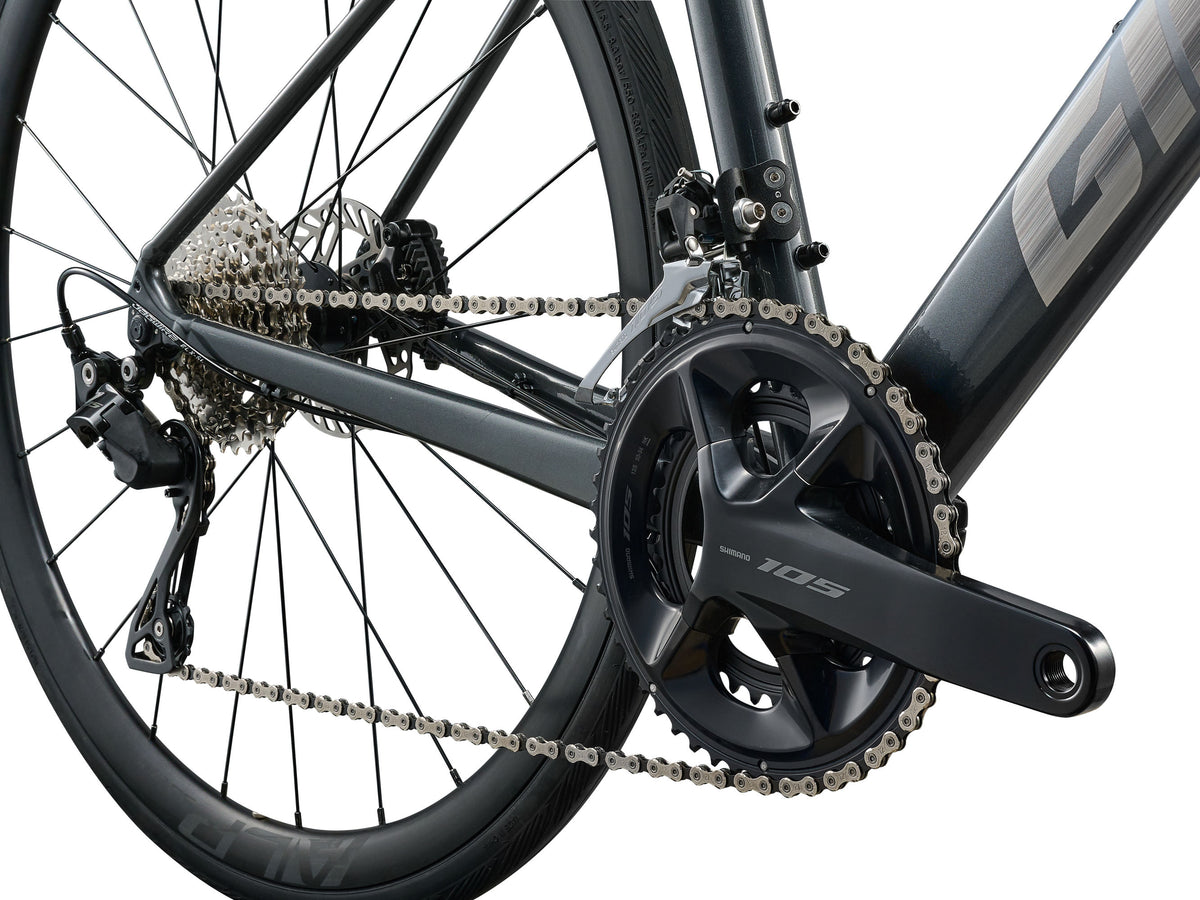 2026 Giant Contend SL0 Men's Road Endurance Bike, Silver/Charcoal image 4