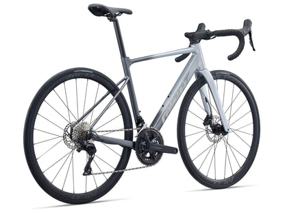 2026 Giant Contend SL0 Men's Road Endurance Bike, Silver/Charcoal image 3