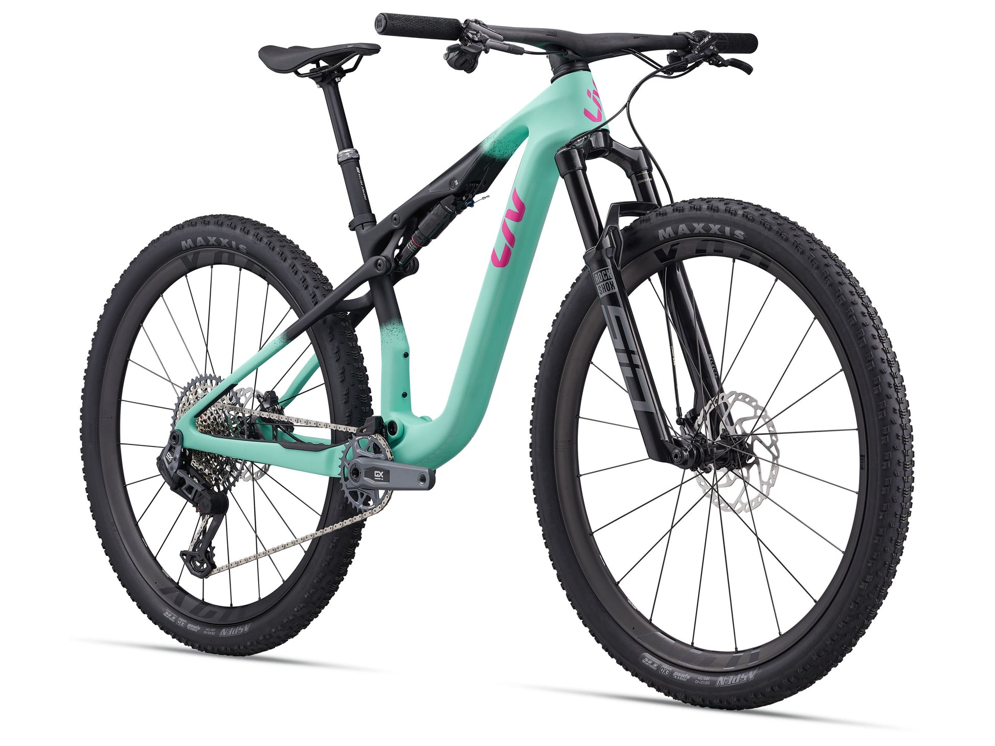 2026 Giant Liv Pique Advanced SL 1 Women's Mountain Bike - Lake Green/Black 9072011103,9072011104,9072011105,9072011107 image 1