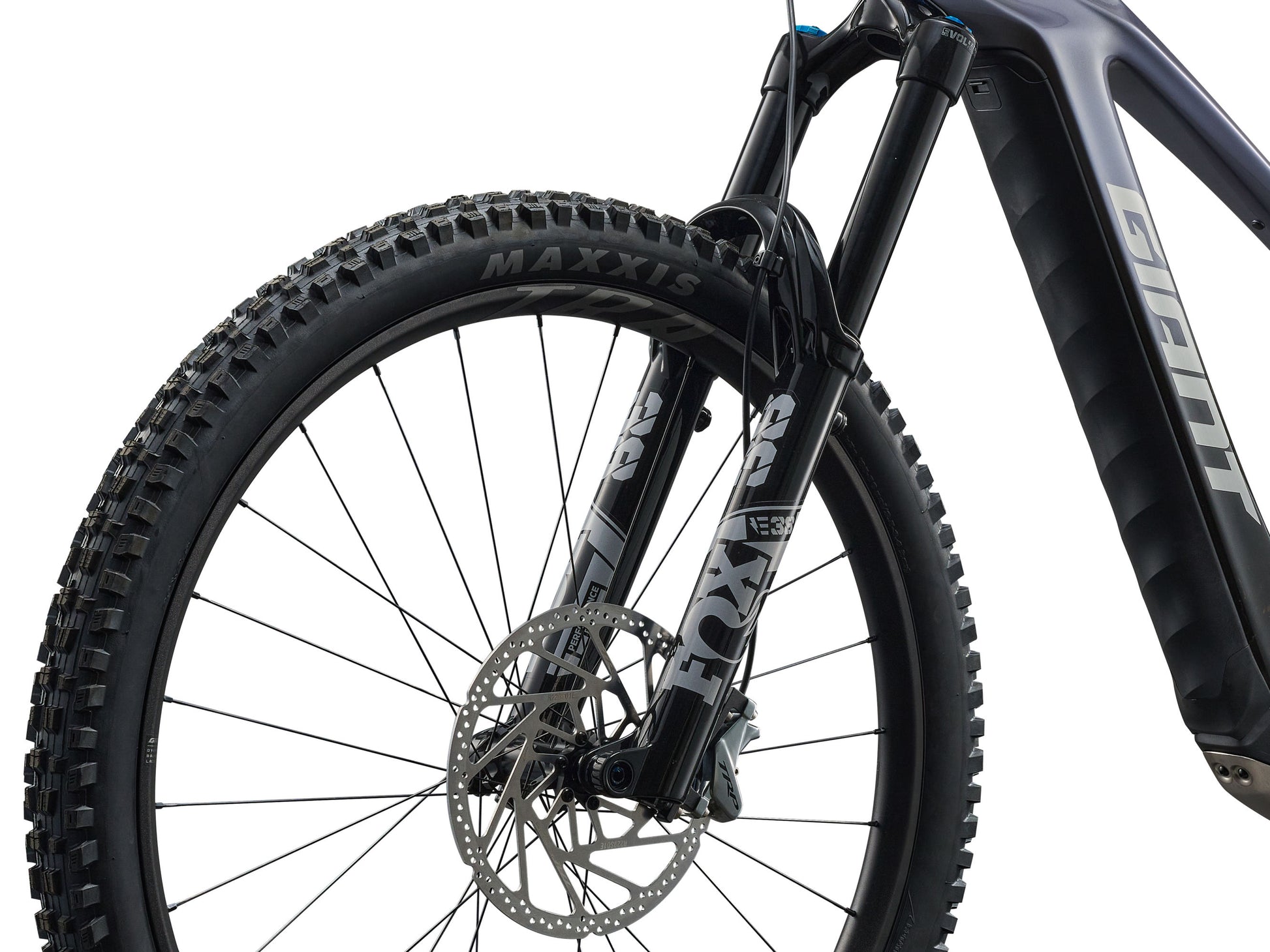2026 Giant Reign Advanced E+ 1 Men's Electric Mountain Bike - Mercury/Carbon Smoke image 4 6461001104,6461001105,6461001107,6461001108