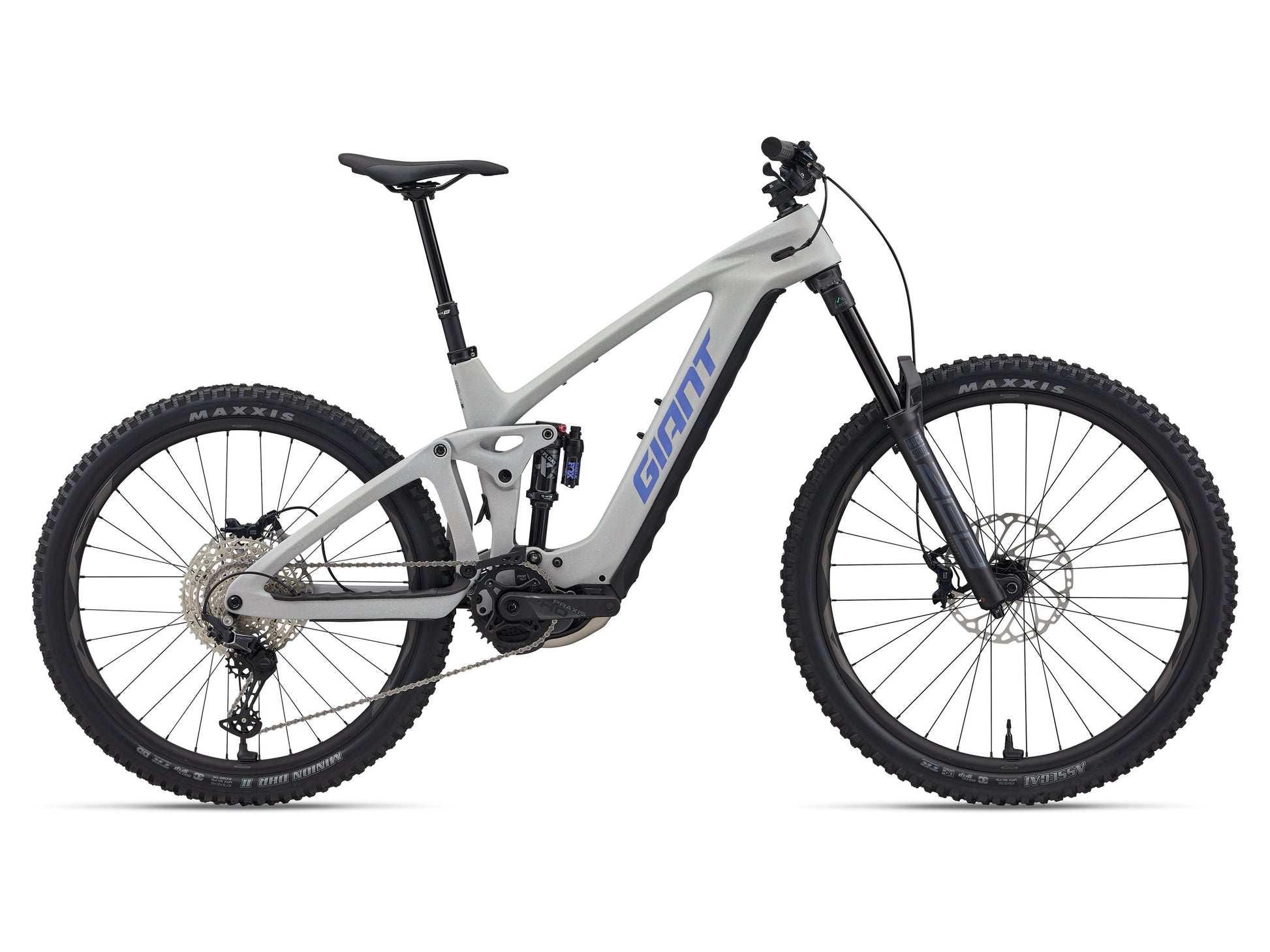 2026 Giant Reign Advanced E+ 2 Men's Electric Mountain Bike - Moon Dust image 2 6461002104,6461002105,6461002107,6461002108