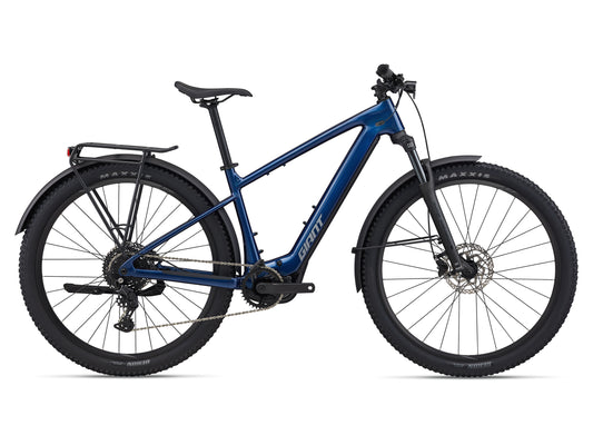 2026 Giant Talon E+ EX Men's Electric Mountain Bike, Metallic Navy 6090001154,6090001155,6090001157,6090001158 image 1