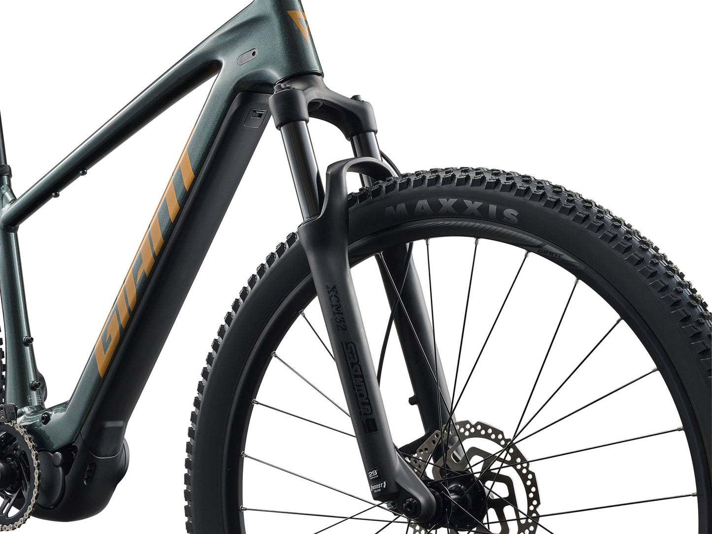 2026 Giant Talon E+ Men's Electric Mountain Bike - Asphalt Green 6090000154,6090000155,6090000157,60900001548 image 7