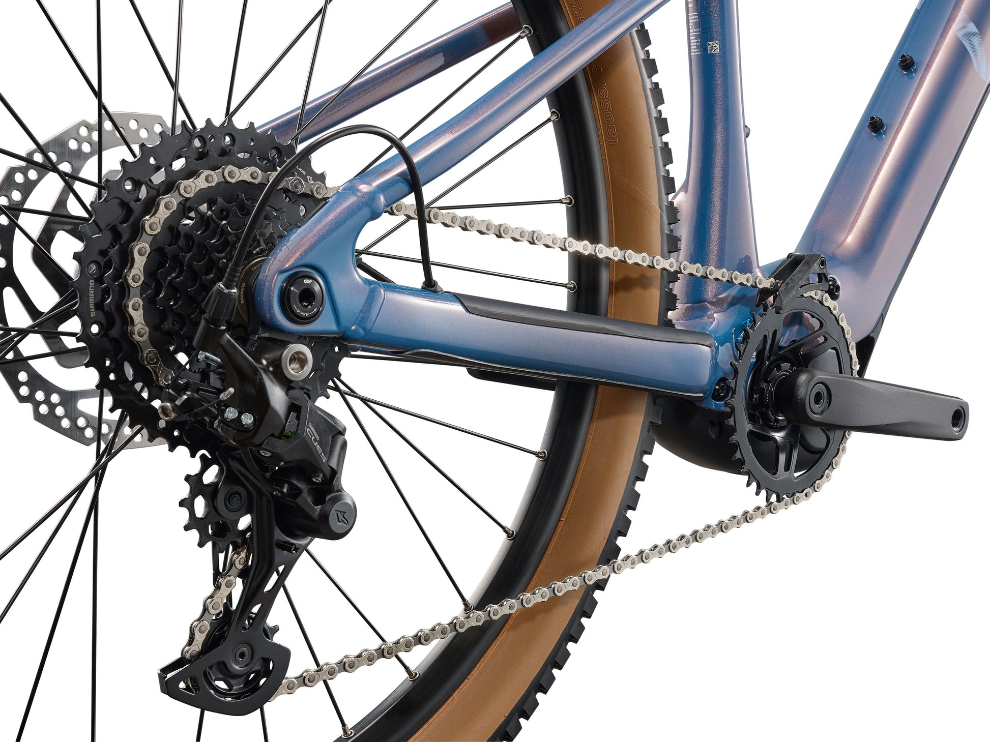 2026 Giant Liv Tempt E + Women's Electric Mountain Bike, Lunar Eclipse image 2