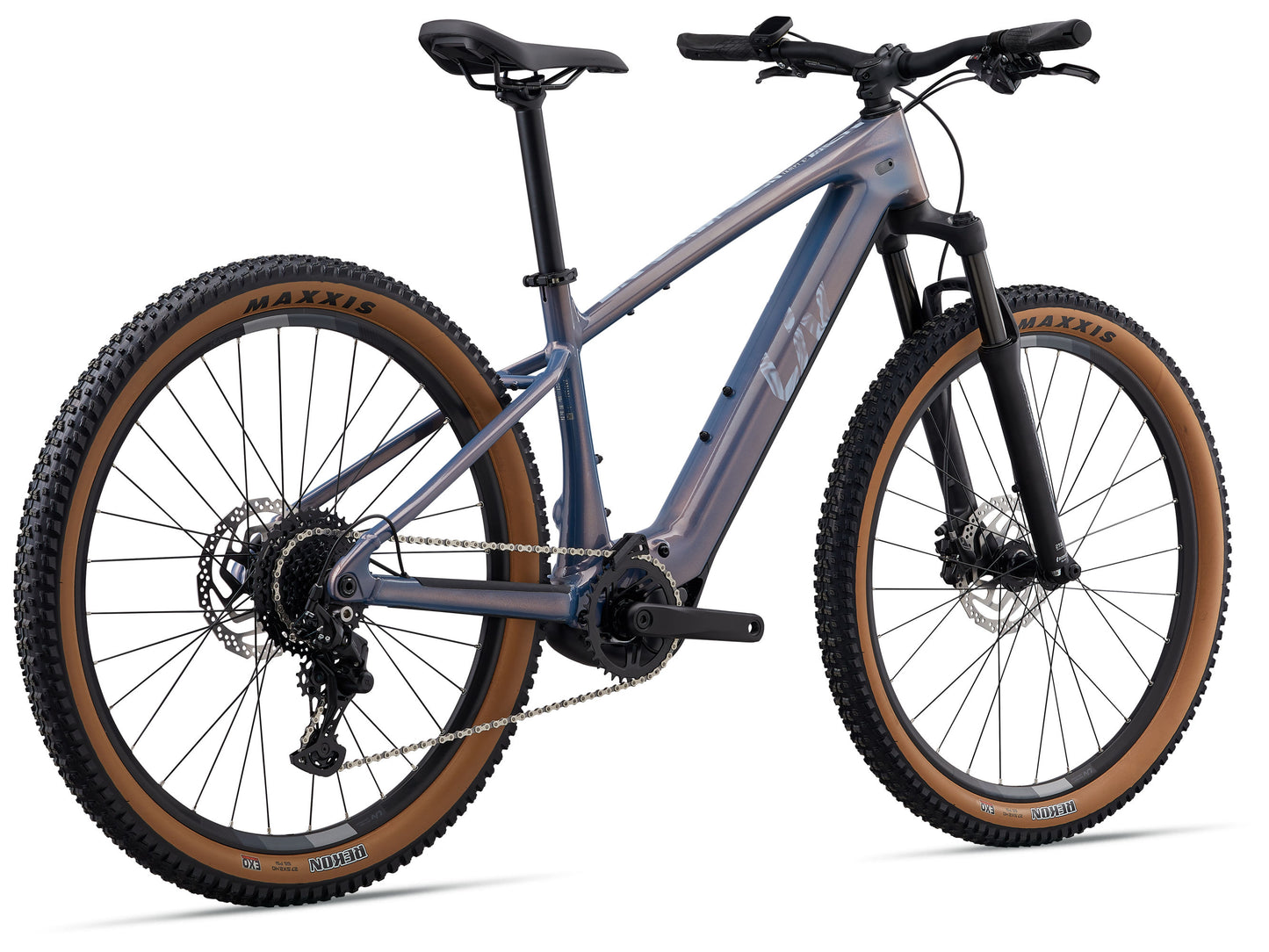 2026 Giant Liv Tempt E + Women's Electric Mountain Bike, Lunar Eclipse