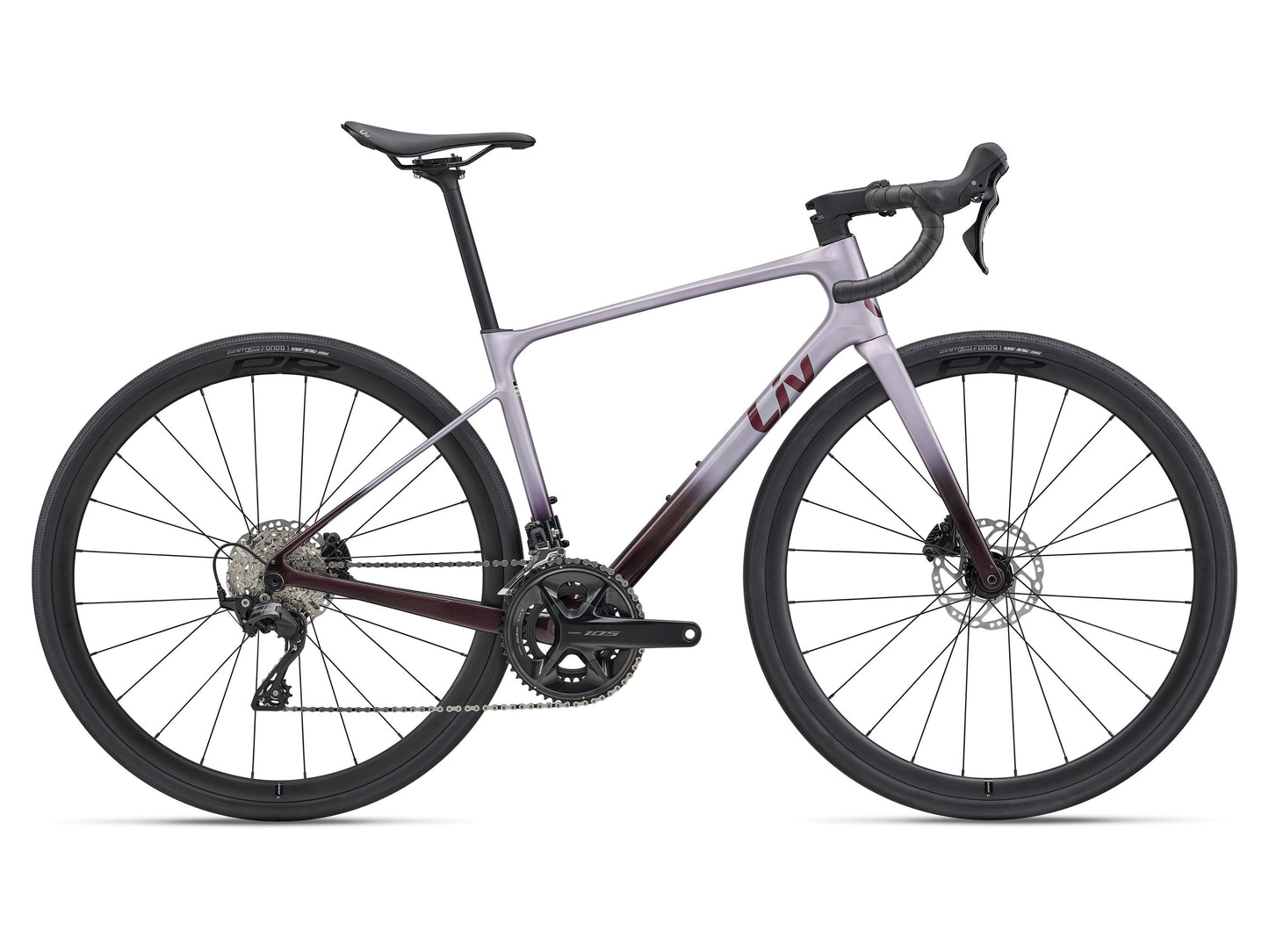 2027 Giant Liv Avail Advanced 2 Women's Endurance Road Bike, Cosmic Dust image 1