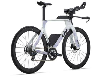 2027 Giant Liv Avow Advanced SL 2 Women's Time Trial Thriathlon Bike, Pearl White image 2