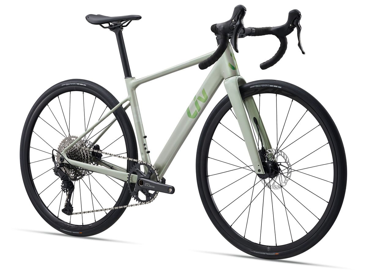 2027 Giant Liv BeLiv AR 1 Women's Endurance Road Bike - Misty Aloe image 1