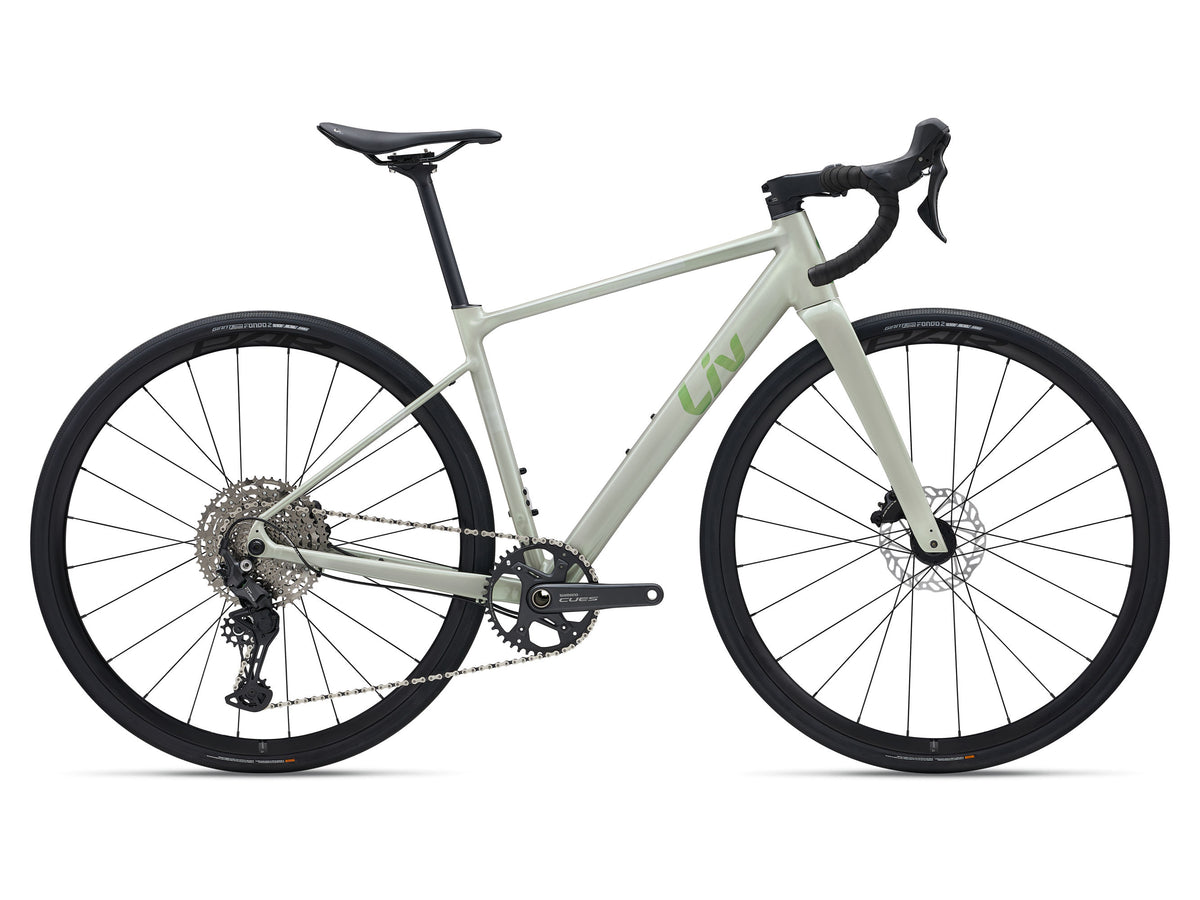 2027 Giant Liv BeLiv AR 1 Women's Endurance Road Bike - Misty Aloe image 2