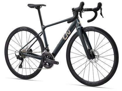 2027 Giant BeLiv SL 0 Women's Endurance Road Bike, Asphalt Green image 1