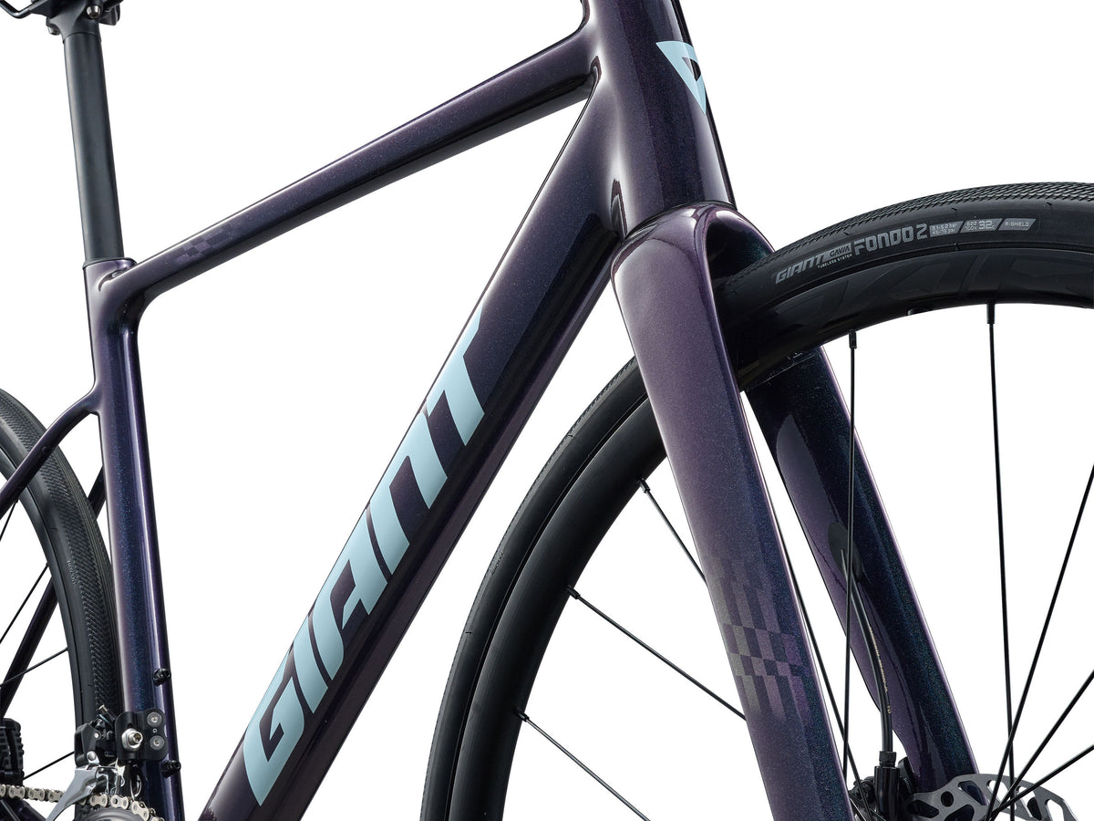 2027 Giant Contend AR 0 Men's Endurance Road Bike - Arctic Light image 5