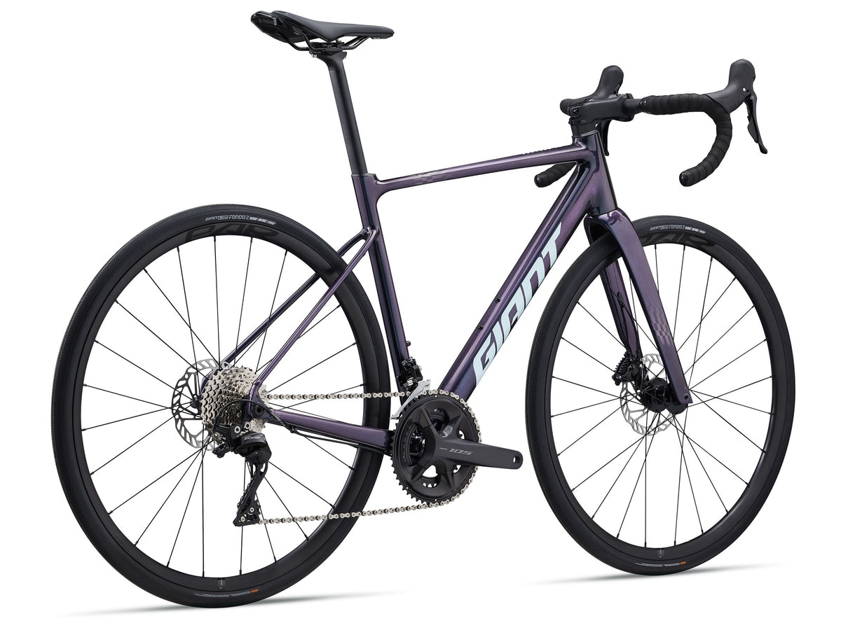2027 Giant Contend AR 0 Men's Endurance Road Bike - Arctic Light image 2