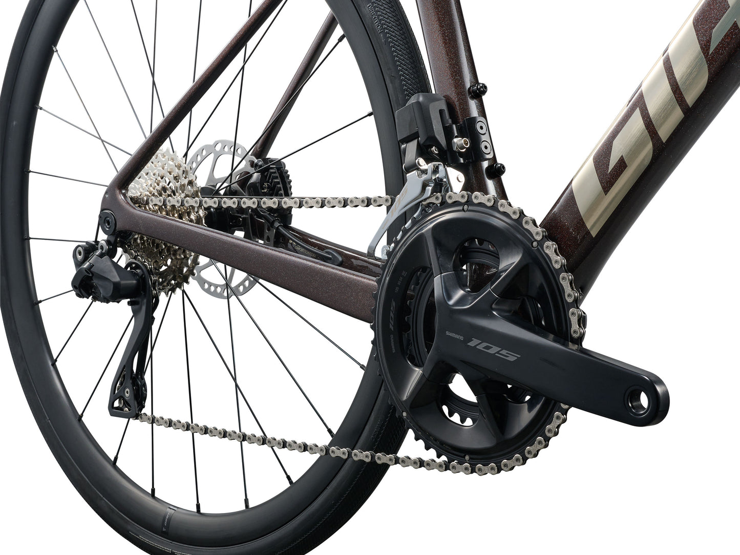 2027 Giant Defy Advanced 1 Men's Endurance Road Bike, Obsidian Pulse image 3