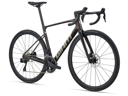 2027 Giant Defy Advanced 1 Men's Endurance Road Bike, Obsidian Pulse image 1