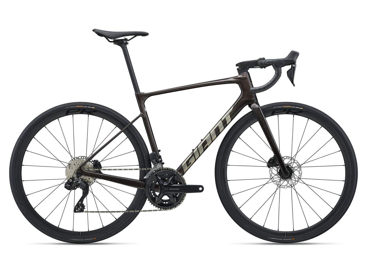 2027 Giant Defy Advanced 1 Men's Endurance Road Bike, Obsidian Pulse image 2
