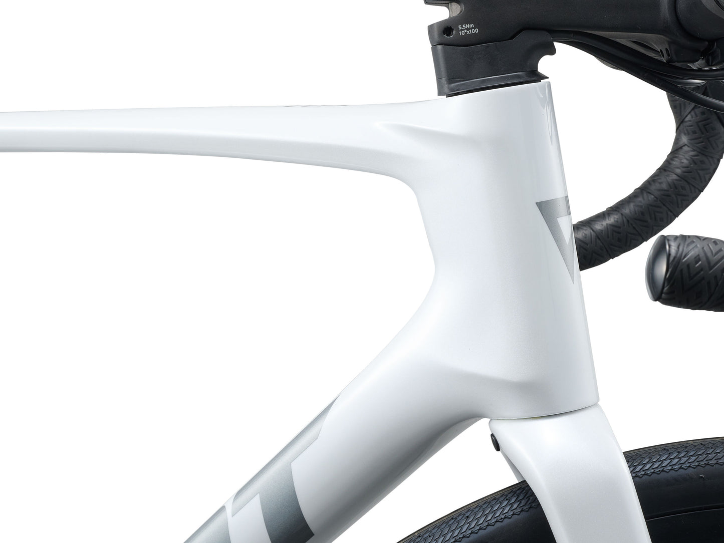 2027 Giant Defy Advanced 2 Men's Endurance Road Bike, Pearl White Image 5