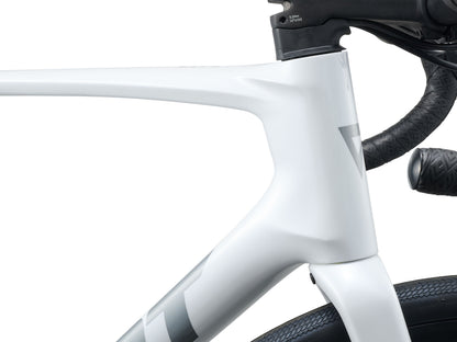 2027 Giant Defy Advanced 2 Men's Endurance Road Bike, Pearl White Image 5