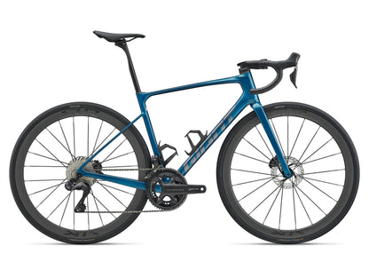2027 Giant Defy Advanced Pro 0 Men's Endurance Road Bike, Luminous Lagoon image 1