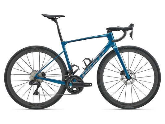 2027 Giant Defy Advanced Pro 0 Men's Endurance Road Bike, Luminous Lagoon image 1