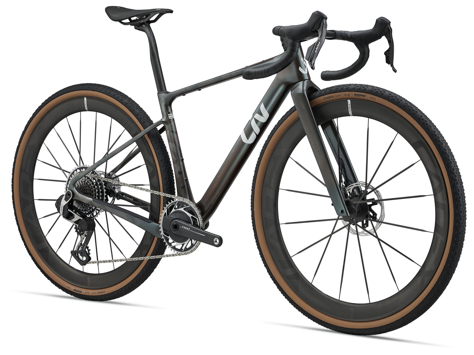 2027 Giant Liv Devote Advanced SL 0 Women's Gravel/Adventure Bike, Tahitian Pearl image 1