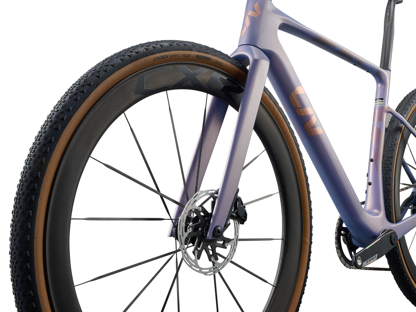 2027 Giant Liv Devote Advanced SL 1 Women's Gravel/Adventure Bike, Ember Violet image 7