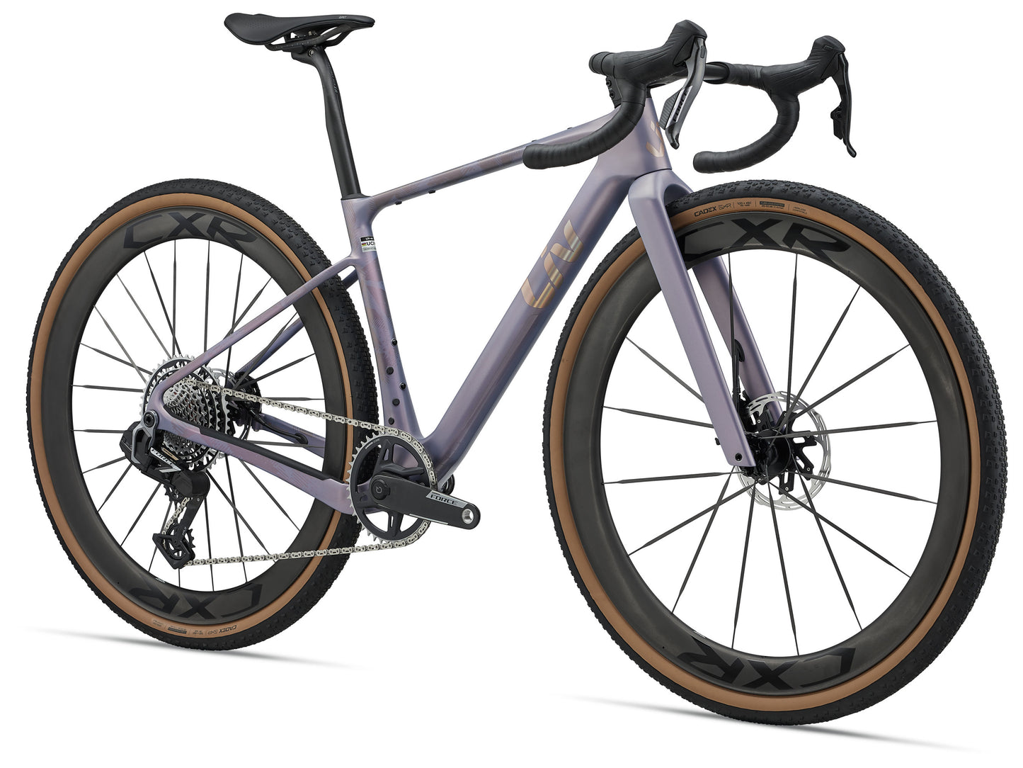 2027 Giant Liv Devote Advanced SL 1 Women's Gravel/Adventure Bike, Ember Violet image 1