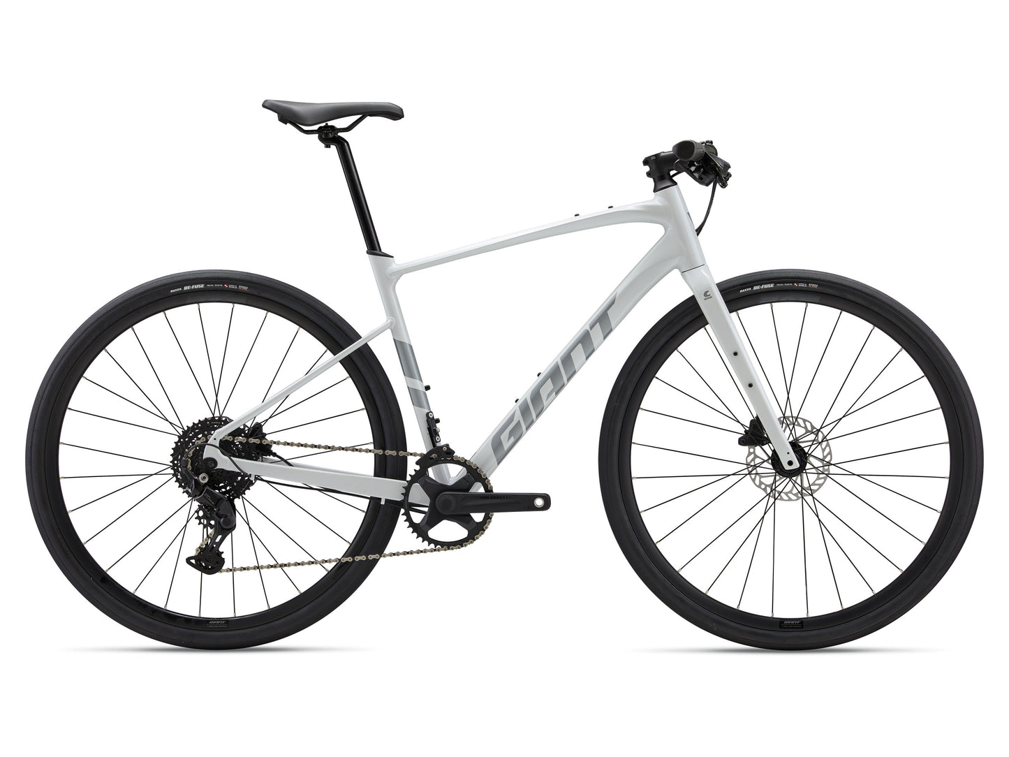 2027 Giant FastRoad AR 2, Men's Urban/Fitness Bike, Pearl White