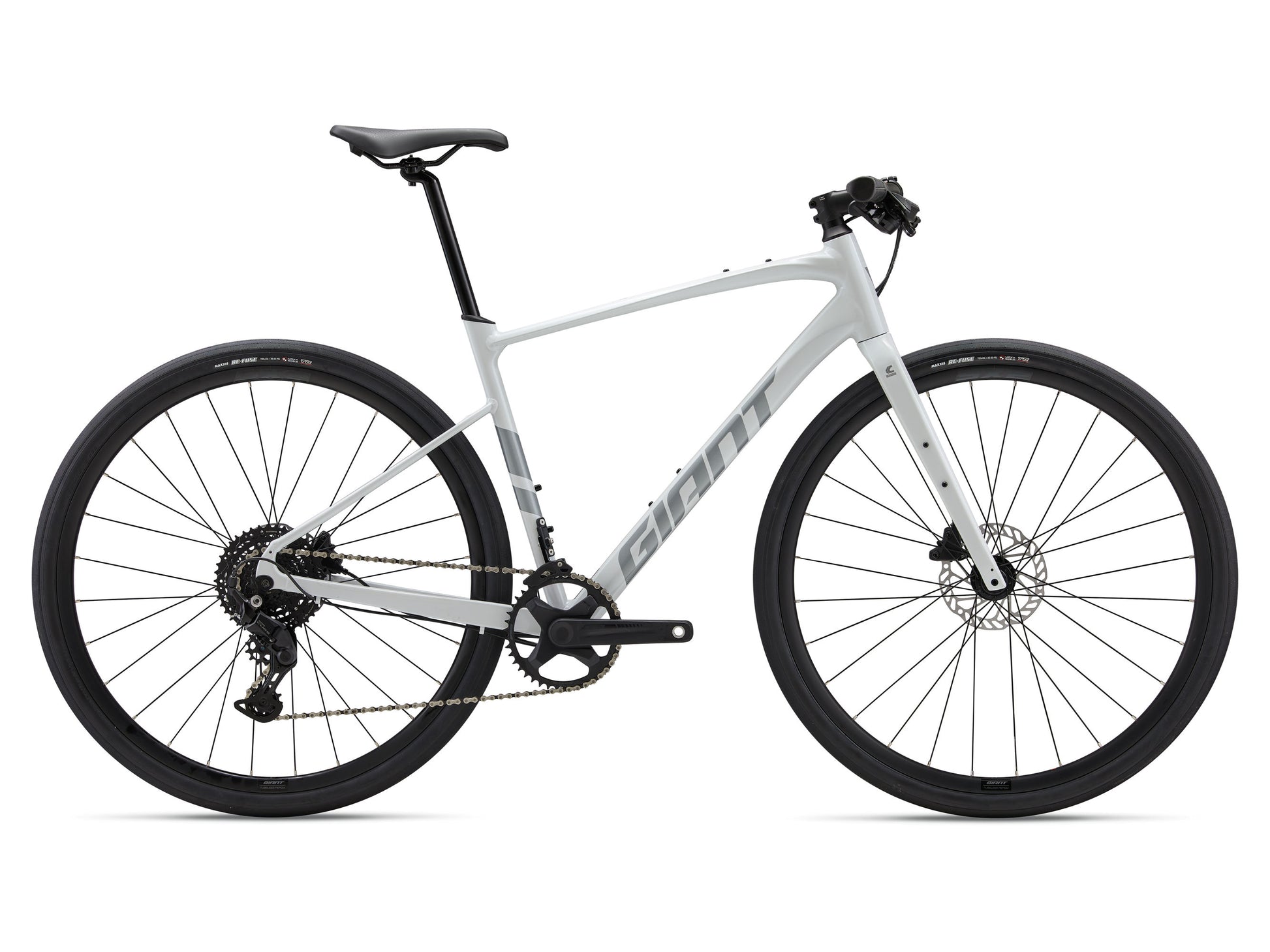 2027 Giant FastRoad AR 2, Men's Urban/Fitness Bike, Pearl White