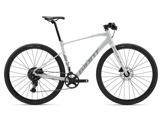 2027 Giant FastRoad AR 2, Men's Urban/Fitness Bike, Pearl White