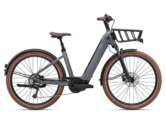 2027 Giant Liv Flourish E+ Women's Electric City Bike - Midnight Moon image 1