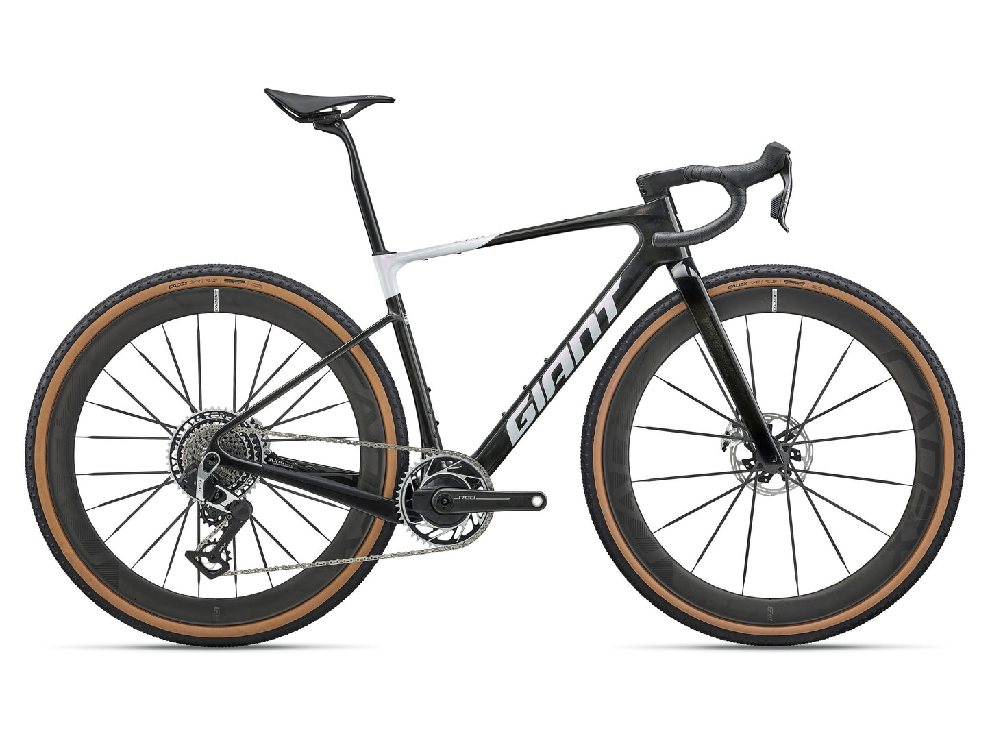 2027 Giant Revolt Advanced SL 0 Men's Gravel/Adventure Bike, RawCarbon/PrismPearl image 2