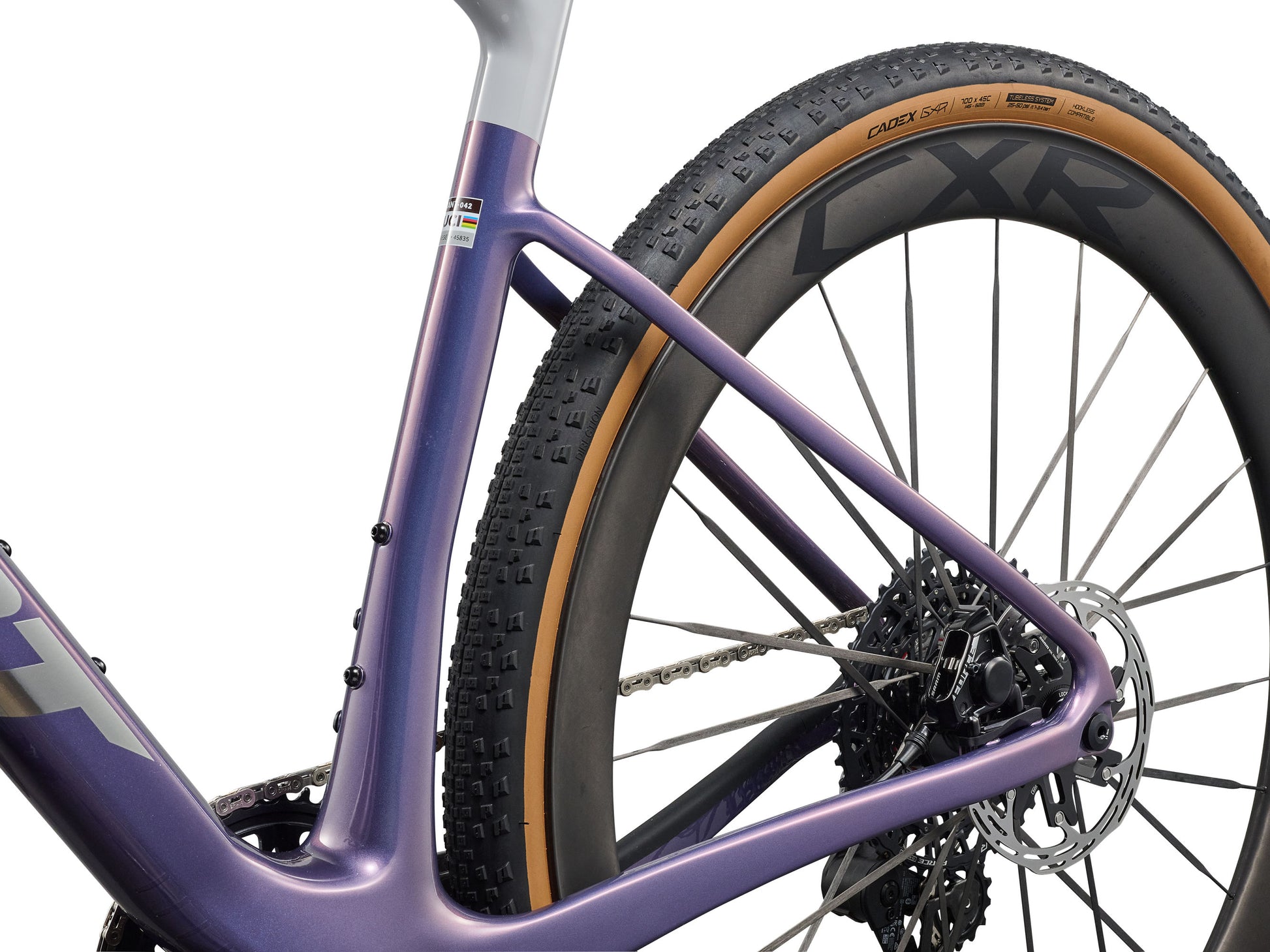 2027 Giant Revolt Advanced SL 1 Men's Gravel/Adventure Bike, Tempest Purple image 7
