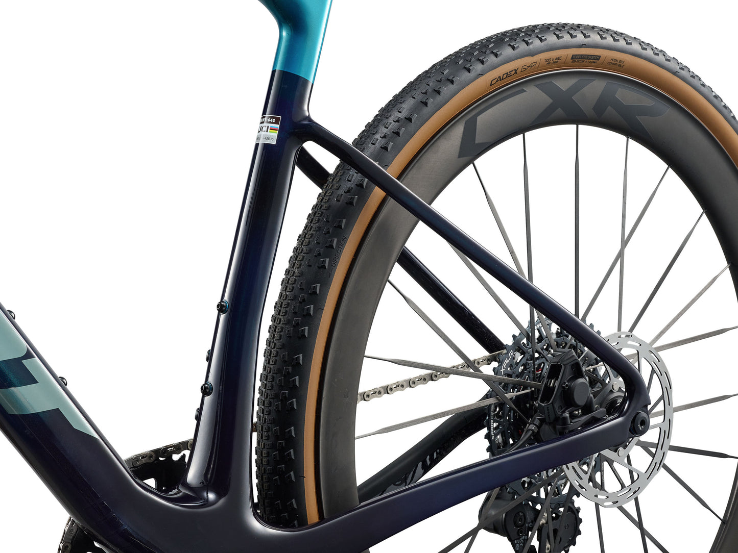 2027 Giant Revolt Advanced SL 2 Men's Gravel/Adventure Bike, Deep Lagoon image 6