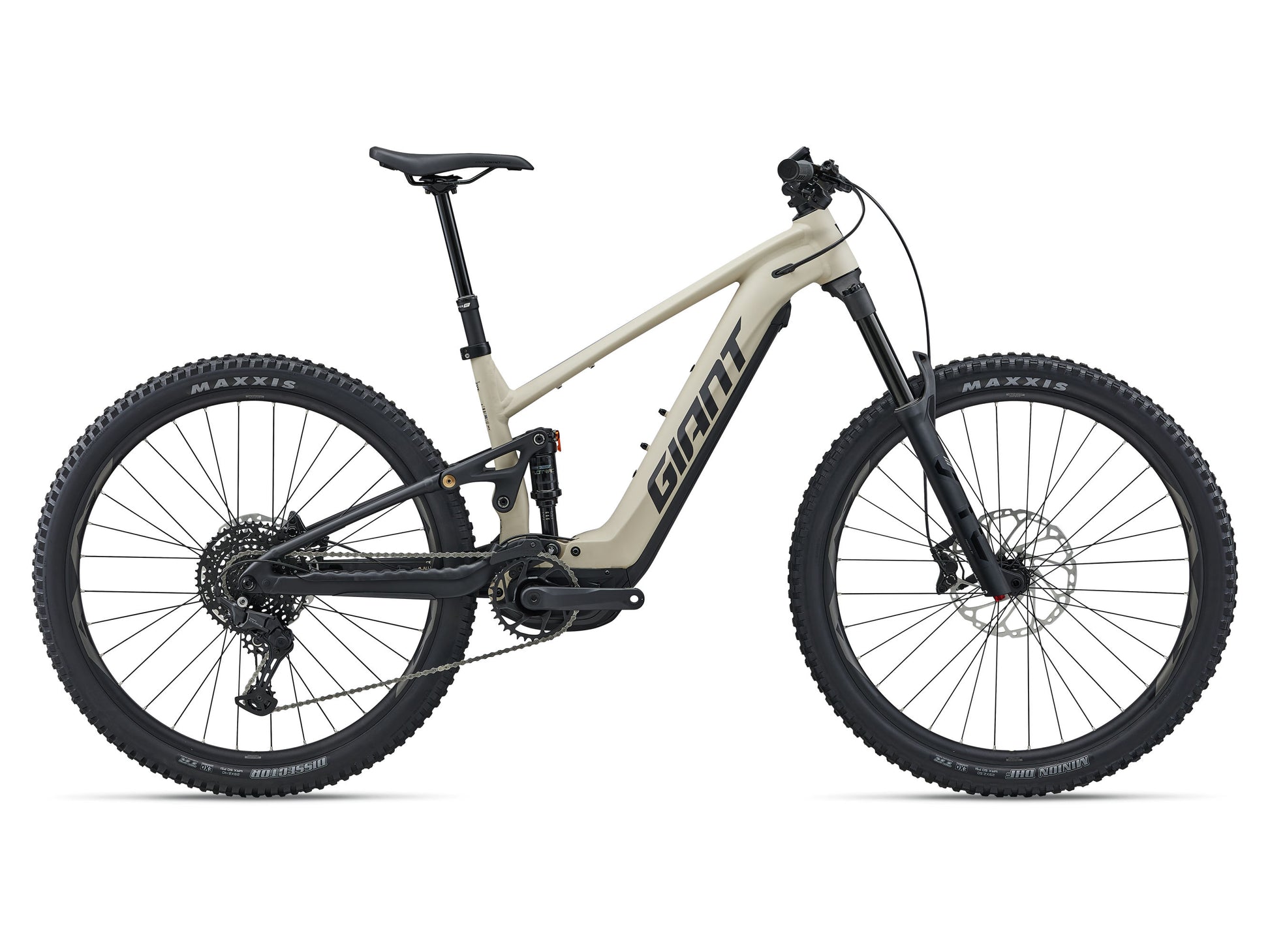 2027 Giant Stance E+ 1 Almond/Black image 1