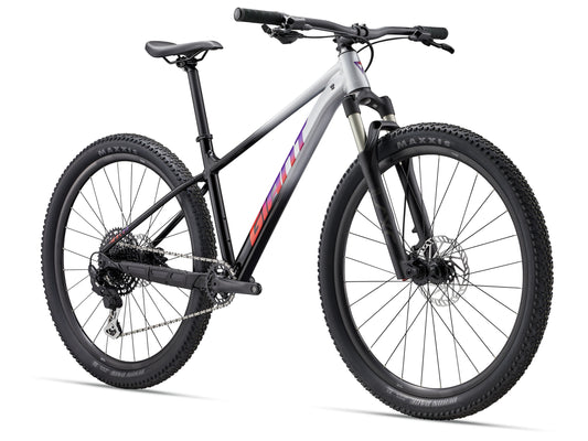 2027 Giant Talon 29 1 Men's Mountain Bike, Silver/Black image 1