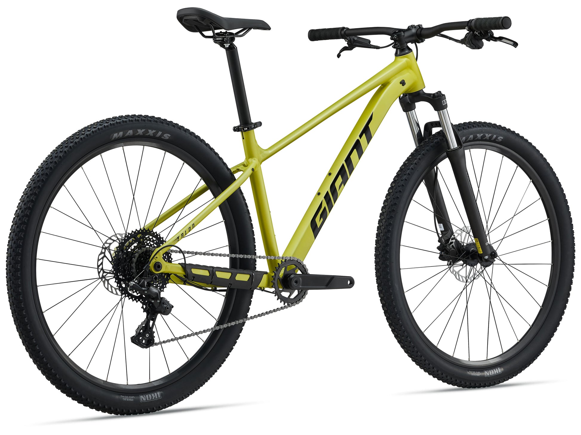 2027 Giant Talon 4 27.5" Men's Mountain BIke, Cyber Lime image 2