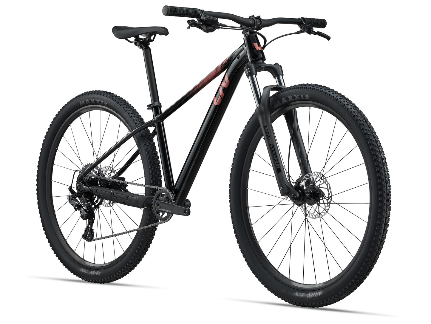 2027 Giant Liv Tempt 4 Women's Mountain Bike 27.5", Black image 1