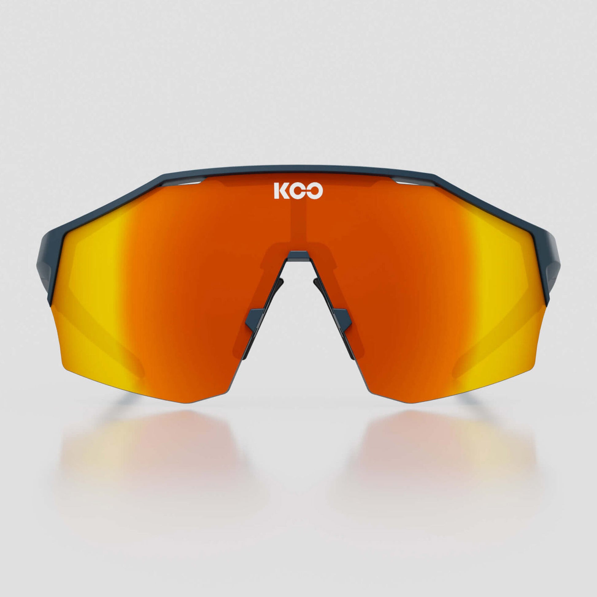Koo ALIBI Dark Blue Matt with Red Photochromic Mirror Lens Cycling Sunglasses - Large image 4