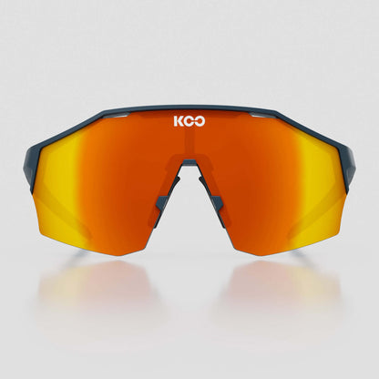 Koo ALIBI Dark Blue Matt with Red Photochromic Mirror Lens Cycling Sunglasses - Large image 4