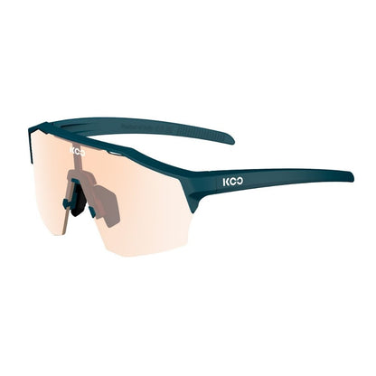Koo ALIBI Dark Blue Matt with Red Photochromic Mirror Lens Cycling Sunglasses - Large image 3
