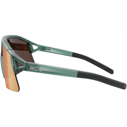Koo Hype Unisex Cycling Sunglasses - Green Glass Matt Frame / Copper Mirror Lens OEY00013.834 image 2