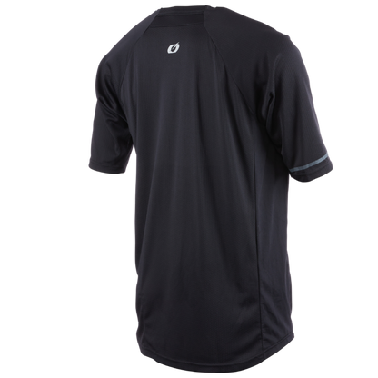 O'Neal Pin It Men's Short Sleeve Mountain Bike Jersey - Black/Grey image 2