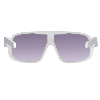 POC Aspire Unisex Cycling Sunglasses - Hydrogen White/Clarity Road/Sunny Silver ASP20129545ONE1 image 4