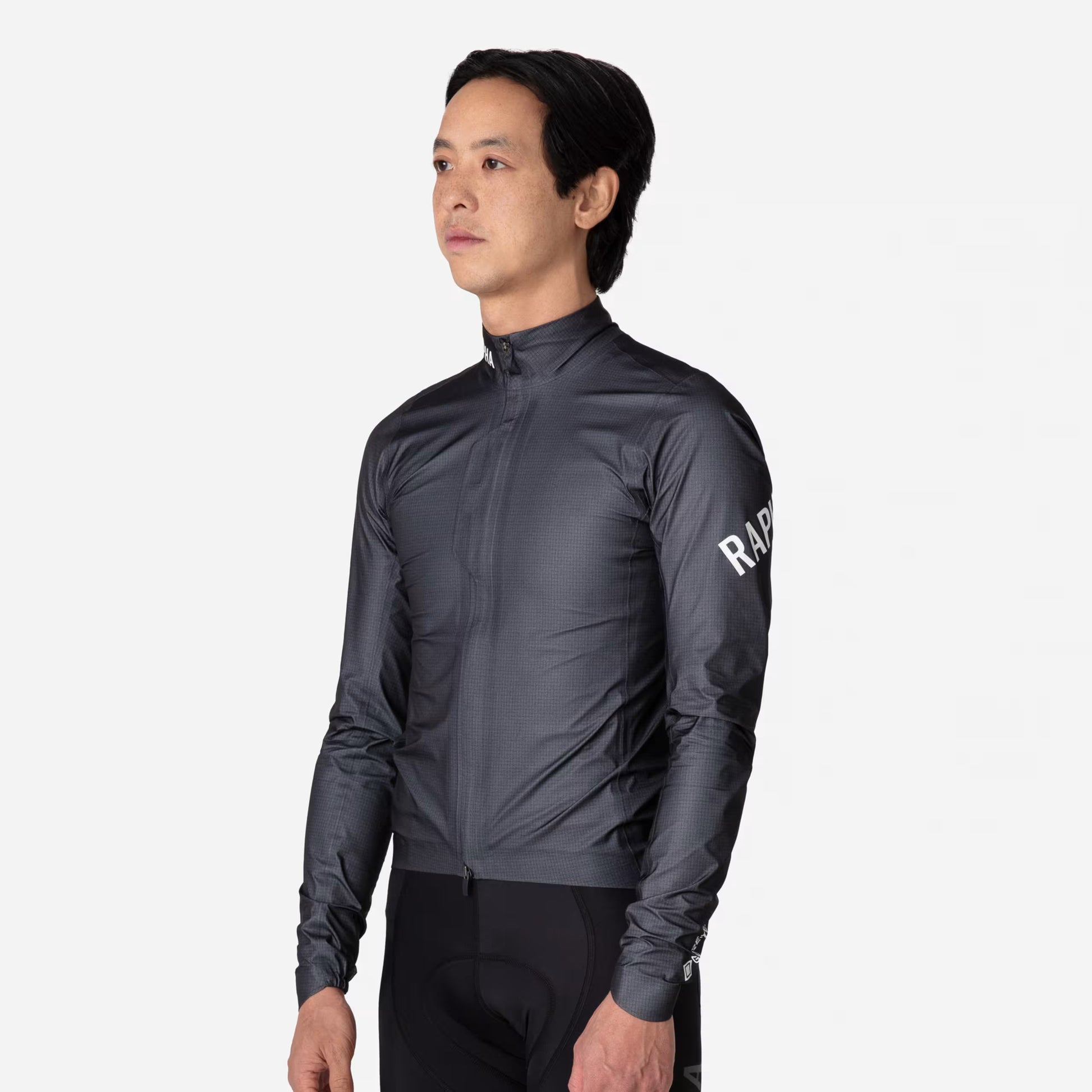 Rapha 2026 Men's Pro Team Lightweight Rain Jacket, Black Charcoal image 4
