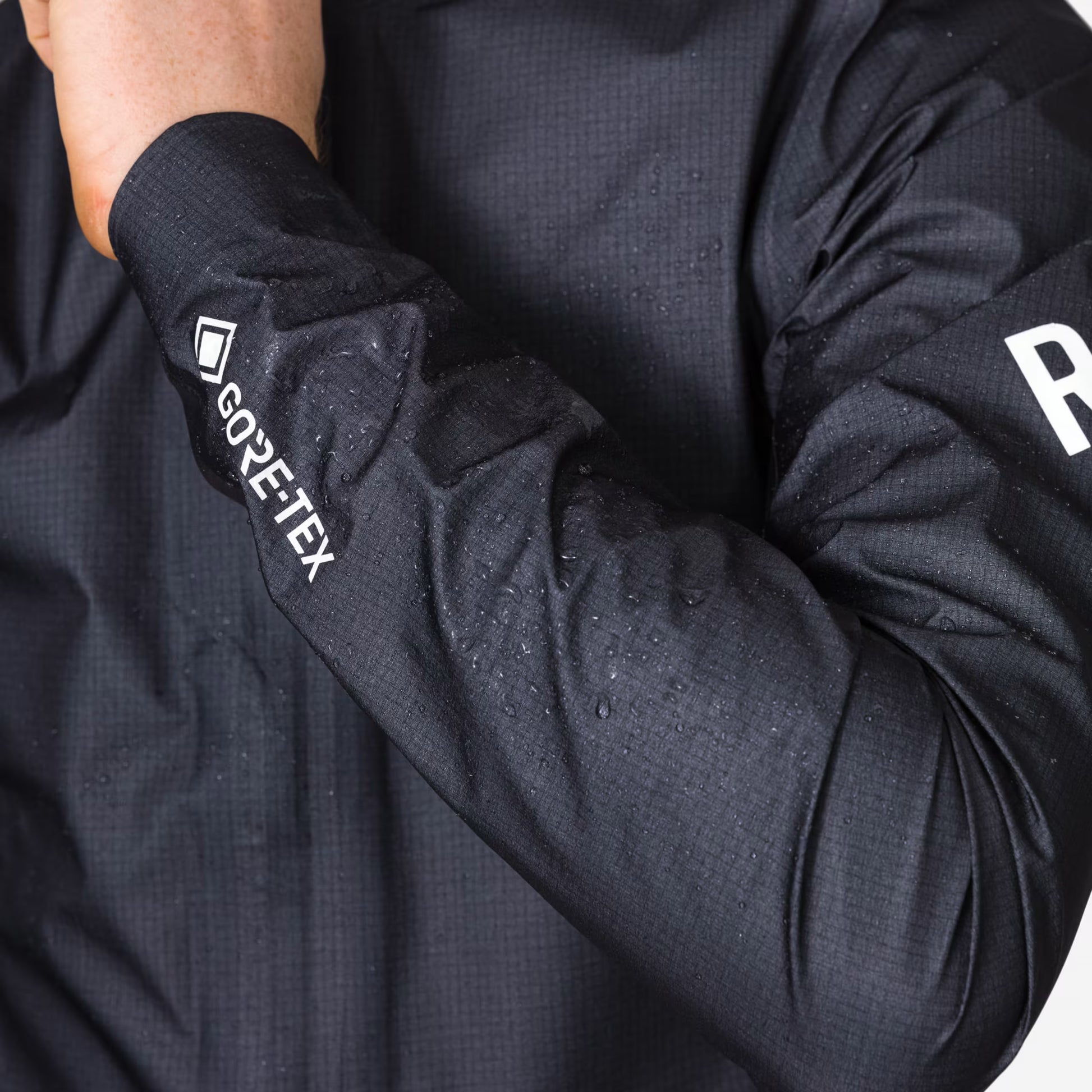 Rapha 2026 Men's Pro Team Lightweight Rain Jacket, Black Charcoal image 6