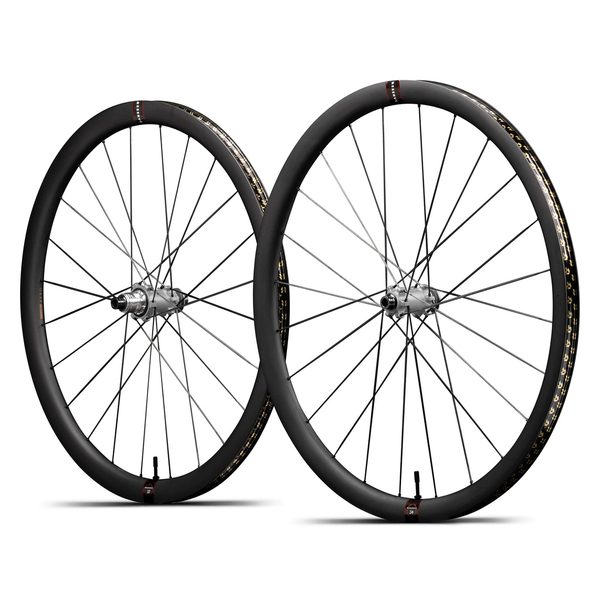 Reserve Tune 34|37 SL Turbulent Aero 700C Carbon Road Bike Wheelset image 1