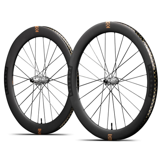 Reserve Tune 57|64 SL Turbulent Aero 700C Carbon Road Bike Wheelset image 1