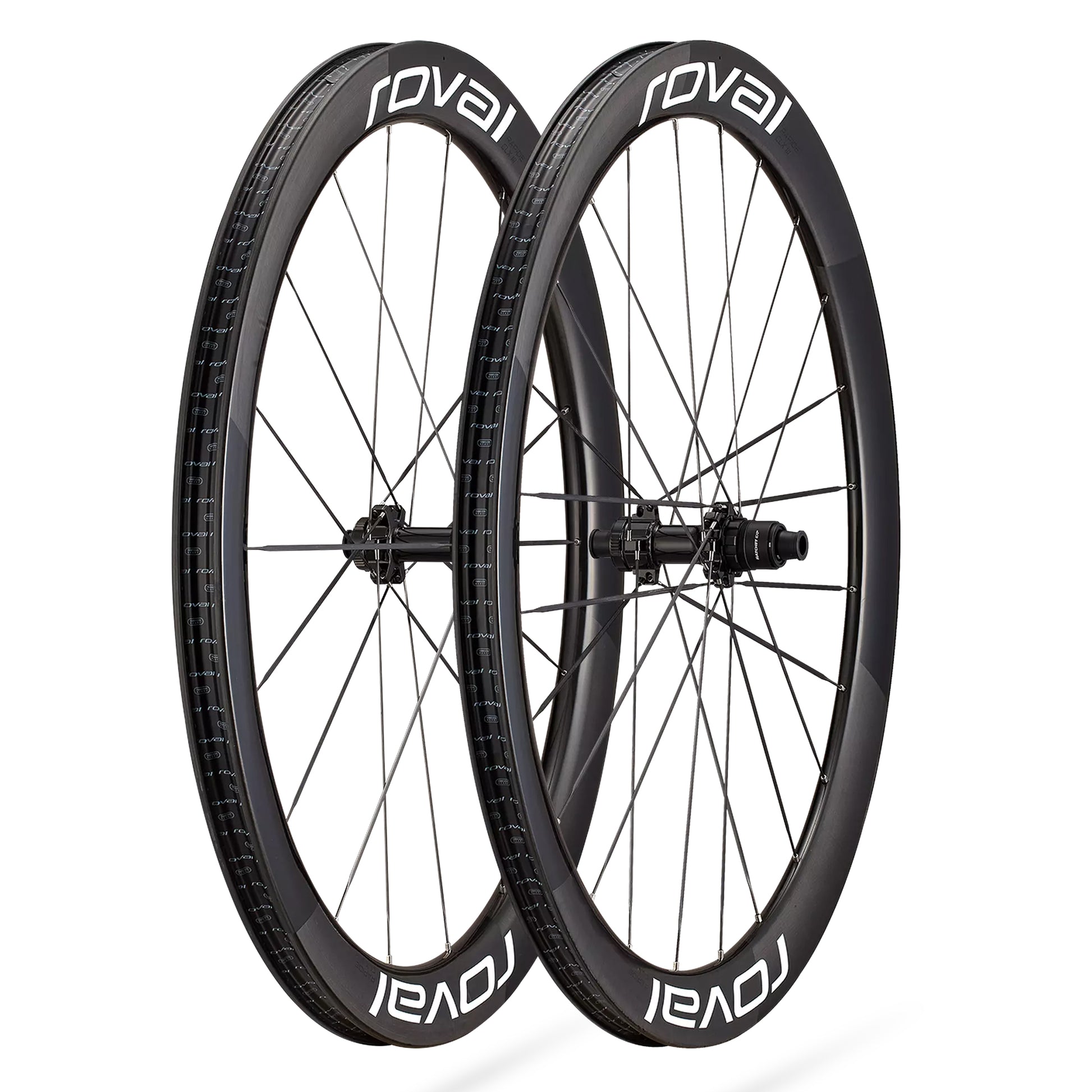Specialized Roval Rapide CLX III 700c Carbon Clincher Wheels  - Gloss Carbon/Gloss White 30026-6501,30026-6502 image 1