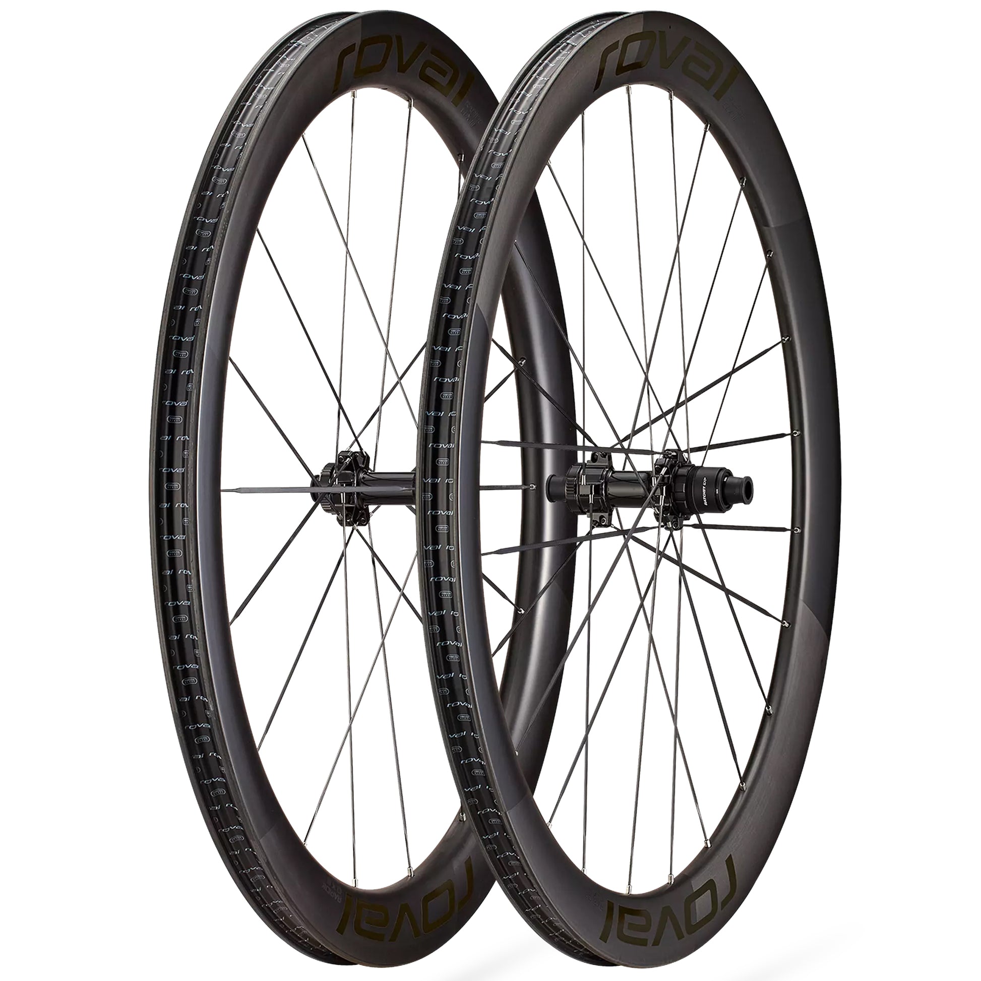 Specialized Roval Rapide CLX III 700c Carbon Clincher Wheels Shimano 11/12 Speed  - Satin Carbon/Gloss Black image 1